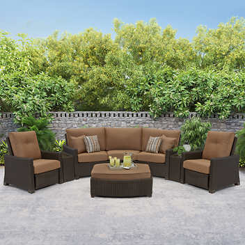 The Ultimate in Patio Comfort: A Comprehensive Review of the Barcalounger 6-Piece Reclining Patio Seating Set from Costco