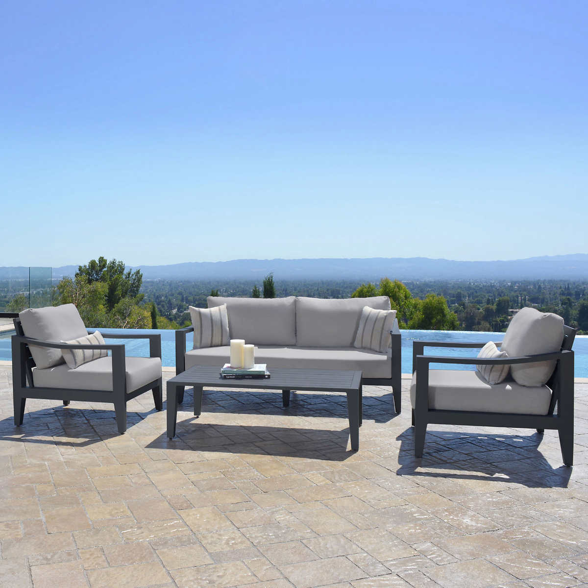 A Comfort Oasis in Your Backyard: Hyland Hills 4-piece Seating Set Costco Review