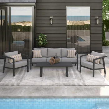 Transform Your Outdoor Space with the Biati 4-Piece Seating Set from Costco